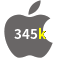 Aplicativo 345k para iOS